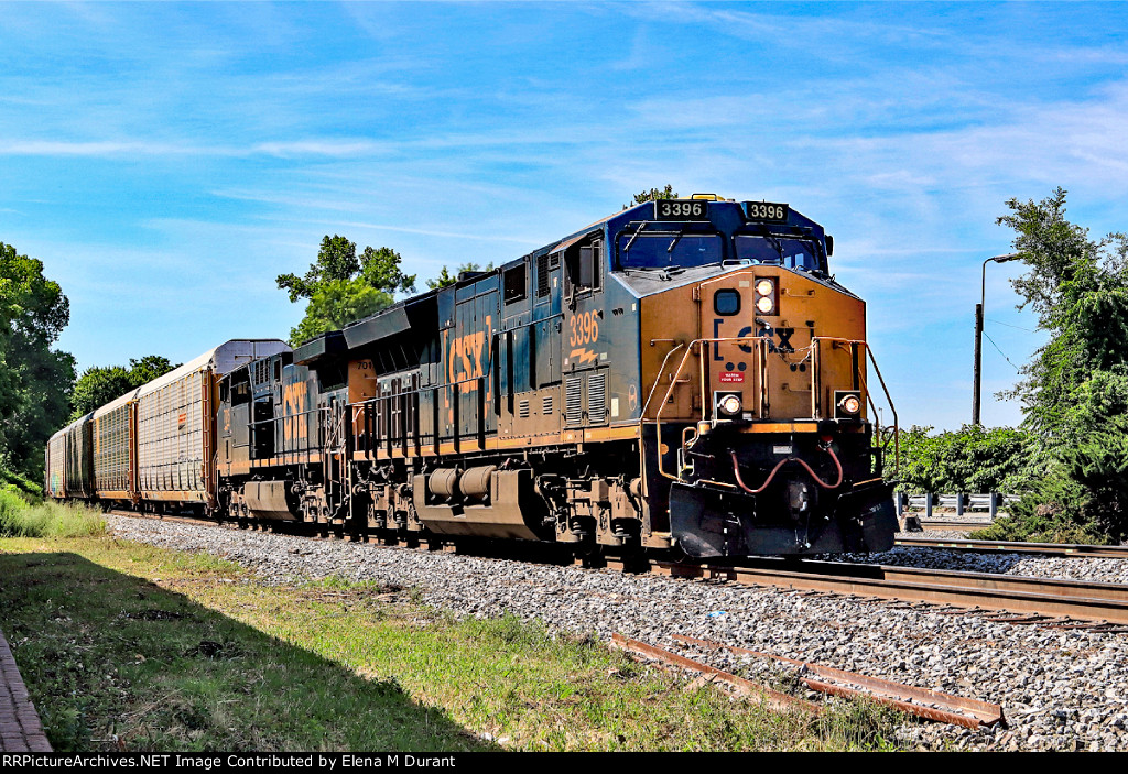 CSX 3396 on M-267